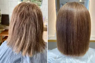 セミロング RUFF.所属・竹廣 春奈のヘアスタイル