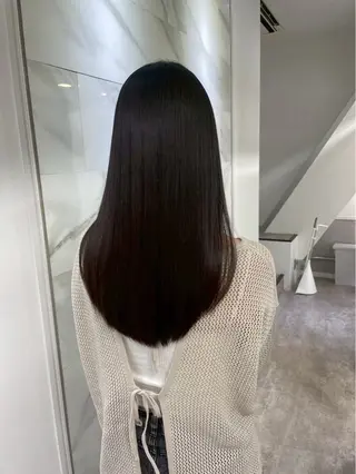 ロング soigne 表参道【ソワネ】所属・艶髪🩰透明感カラー 🫧あやみのヘアスタイル