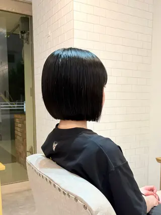 ミディアム Anree所属・ゆとり 茨木/大阪/パーマのヘアスタイル