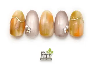 ネイル peep-PEEP桜新町所属・peep-PEEP 杉田のネイルデザイン