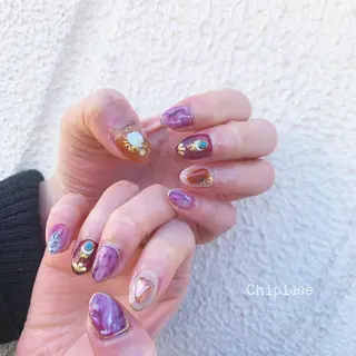 ネイル revia所属・ERI Nailistのネイルデザイン