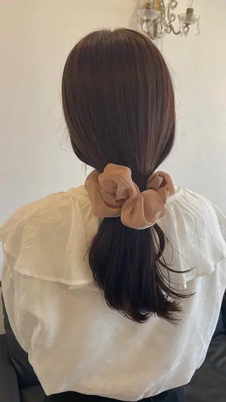 セミロング カラー m ā l o.🌷 サカモトマイコのヘアスタイル