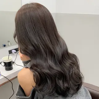 ロング 💎韓国ヘア💎 Harukaのヘアスタイル