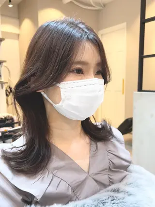 セミロング 小山 ヨシタカのヘアスタイル