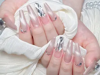 ネイル M🌷nail 長さだし専門店のネイルデザイン