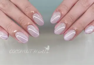 ネイル 神田 ココナッツのネイルデザイン