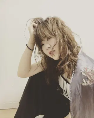 セミロング カラー 韓国hair ·͜· watanabeのヘアスタイル