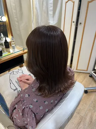 ミディアム カラー 🍒 Rino 🍒 カットモデル募集中のヘアスタイル