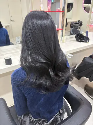 ミディアム カラー 💟RINNA 艶カラー💟のヘアスタイル