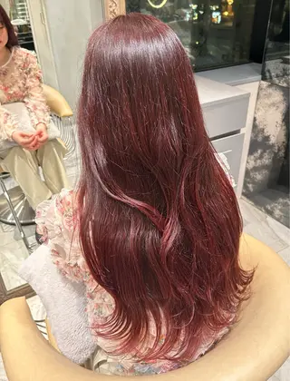 ロング カラー ハイトーン×透明感 たけるのヘアスタイル