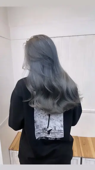 ミディアム カラー HIKARU副店長/ ✨️髪質改善のヘアスタイル