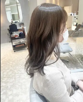 ミディアム YUKI / レイヤーカット🤍のヘアスタイル