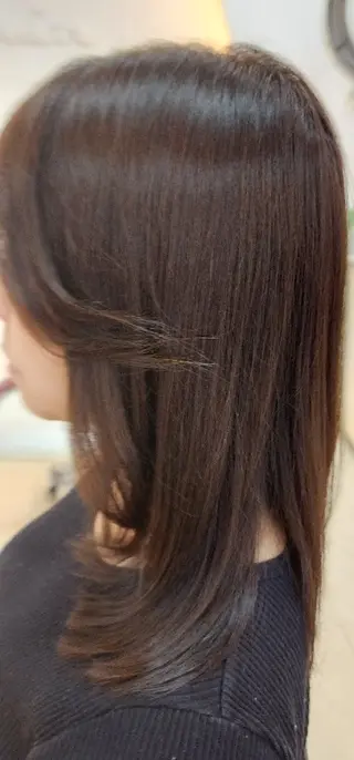 セミロング カラー hairmake Juinのヘアスタイル