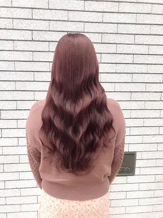 セミロング カラー 縮毛矯正/ 髪質改善/浅見拓哉のヘアスタイル