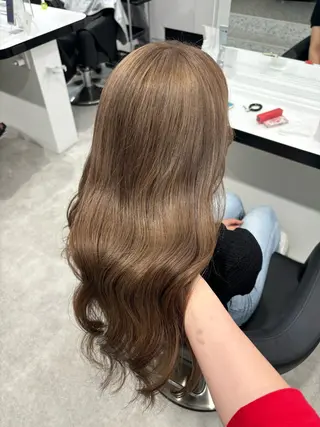 ロング Wカラー/暖色/べ ージュりく©︎🐝のヘアスタイル