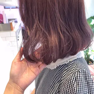 ミディアム カラー パーマ ヘアアレンジ メンズ キッズ ネイル マツエク・マツパ レイヤーカット指名 No.1💖マユカのヘアスタイル