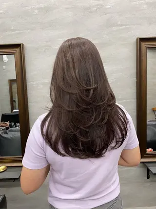 ロング カラー 🔷似合わせのプロ KUMA🔷のヘアスタイル