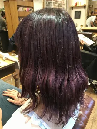 ミディアム 遠藤 拓馬のヘアスタイル