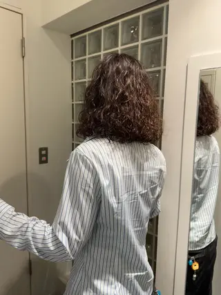 ミディアム パーマ お悩み解決パーマ hana🩰のヘアスタイル