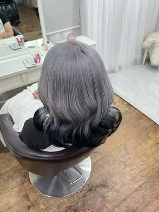 ショート カラー ハイトーン/アレンジ かなで⊹ ࣪ ˖⟡のヘアスタイル