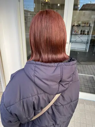 ショート カラー FERIA あべの yumeho🍭のヘアスタイル