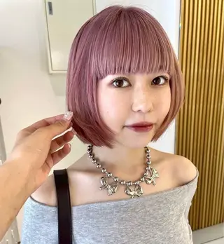 ショート カラー moon/髪質改善/ ブリーチ/レイヤー☪のヘアスタイル