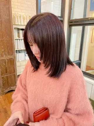 ミディアム カラー Mintleaf 💛MAYUKOのヘアスタイル