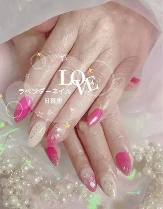 ネイル ラベンダー💖日暮里 ルル💖ネイルのネイルデザイン