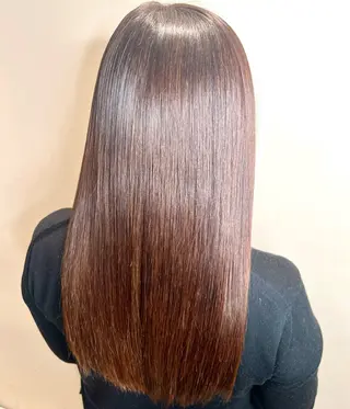 ロング パーマ Realme  京都四条烏丸ドゥエby  yk所属・脱・パサつき髪 /髪質改善　小塚耀介のヘアスタイル