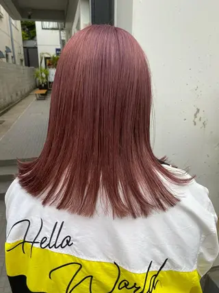 ミディアム カラー ボブ / オージュア 🌸Mikuのヘアスタイル