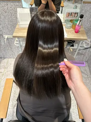 ミディアム 暖色カラー/ パリジェンヌ💟みくのヘアスタイル