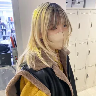 ロング カラー 韓国/トレンド レイヤー【101】のヘアスタイル