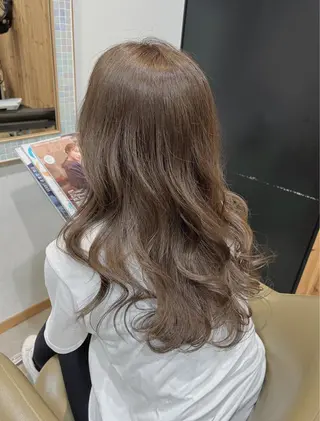 ロング カラー ヘアアレンジ キッズ 五反田　美容院☆張 明星☆韓国ヘアのヘアスタイル