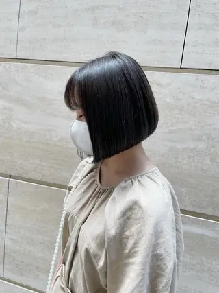 ショート カラー newline銀座所属・👑銀座ショート/ 絶壁補正/金子涼👑のヘアスタイル