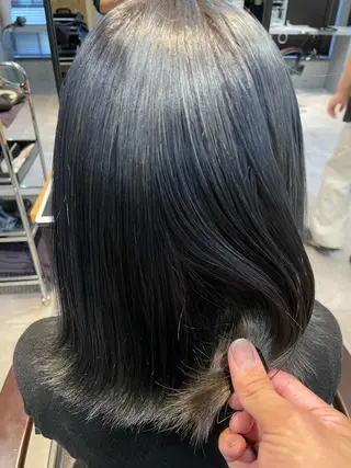 ミディアム カラー 😎newi池袋😎 ミタショウタのヘアスタイル