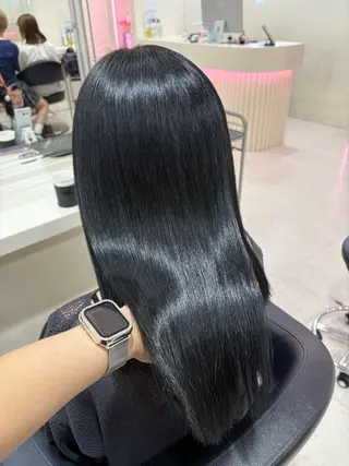 ミディアム カラー ヘアアレンジ 💟RINNA 艶カラー💟のヘアスタイル