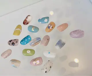 ネイル shelf所属・shelf ⭐︎のネイルデザイン