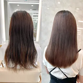 ロング カラー MAEUL NAGOYA所属・前髪顔周り/レイヤー 韓国/桔川恒のヘアスタイル