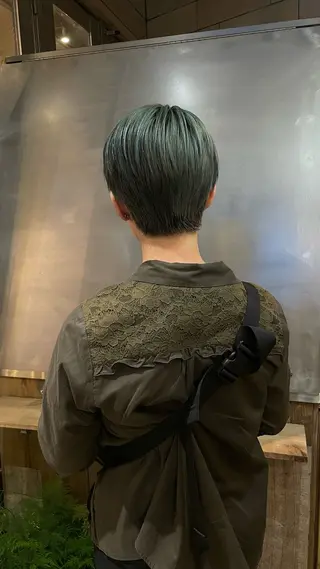 ショート 原宿/ケパーマ 🧺ユウマのヘアスタイル