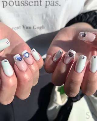 ネイル mikoto 🎀 韓国ネイルのネイルデザイン