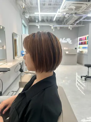 ショート 山﨑 燦人のヘアスタイル