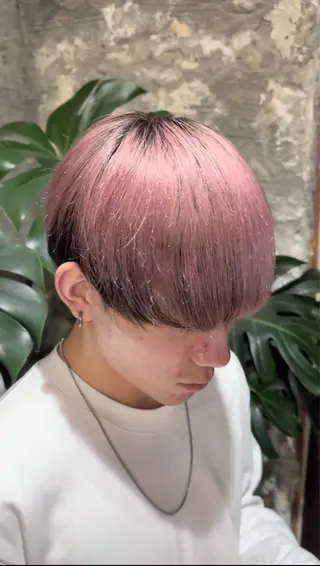 ショート カラー メンズ ハイトーン特化🌟 カワシマシュンスケのヘアスタイル