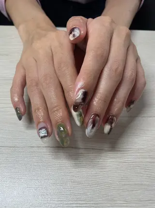 ネイル GLUCK所属・GLUCK nail kanamiのネイルデザイン