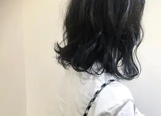 ミディアム カラー ヘアアレンジ 店長/ 加藤 流菜のヘアスタイル