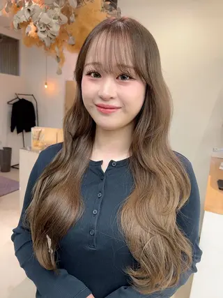 ロング vince. moekoのヘアスタイル