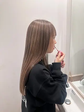 ロング カラー 岐阜の美容師 HONOKAのヘアスタイル