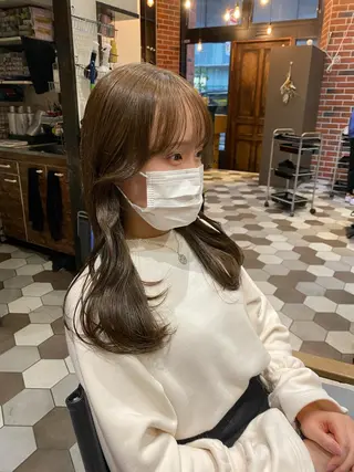 ロング 髪質改善韓国レイヤー SHIORI🦋のヘアスタイル