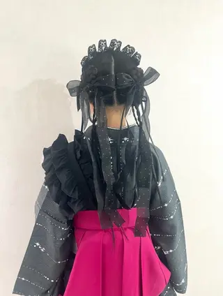 ロング ヘアセット/金山 佐野 妃都美のヘアスタイル