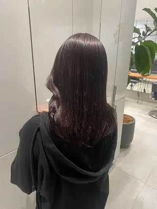 カラー ひかり／ベージュ ／似合わせカットのヘアスタイル