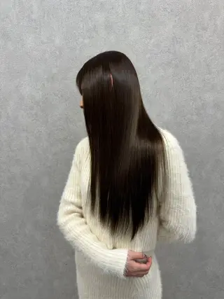 ロング カラー TERRACE LAND所属・杉山永 船橋✖️髪質改善🫧のヘアスタイル